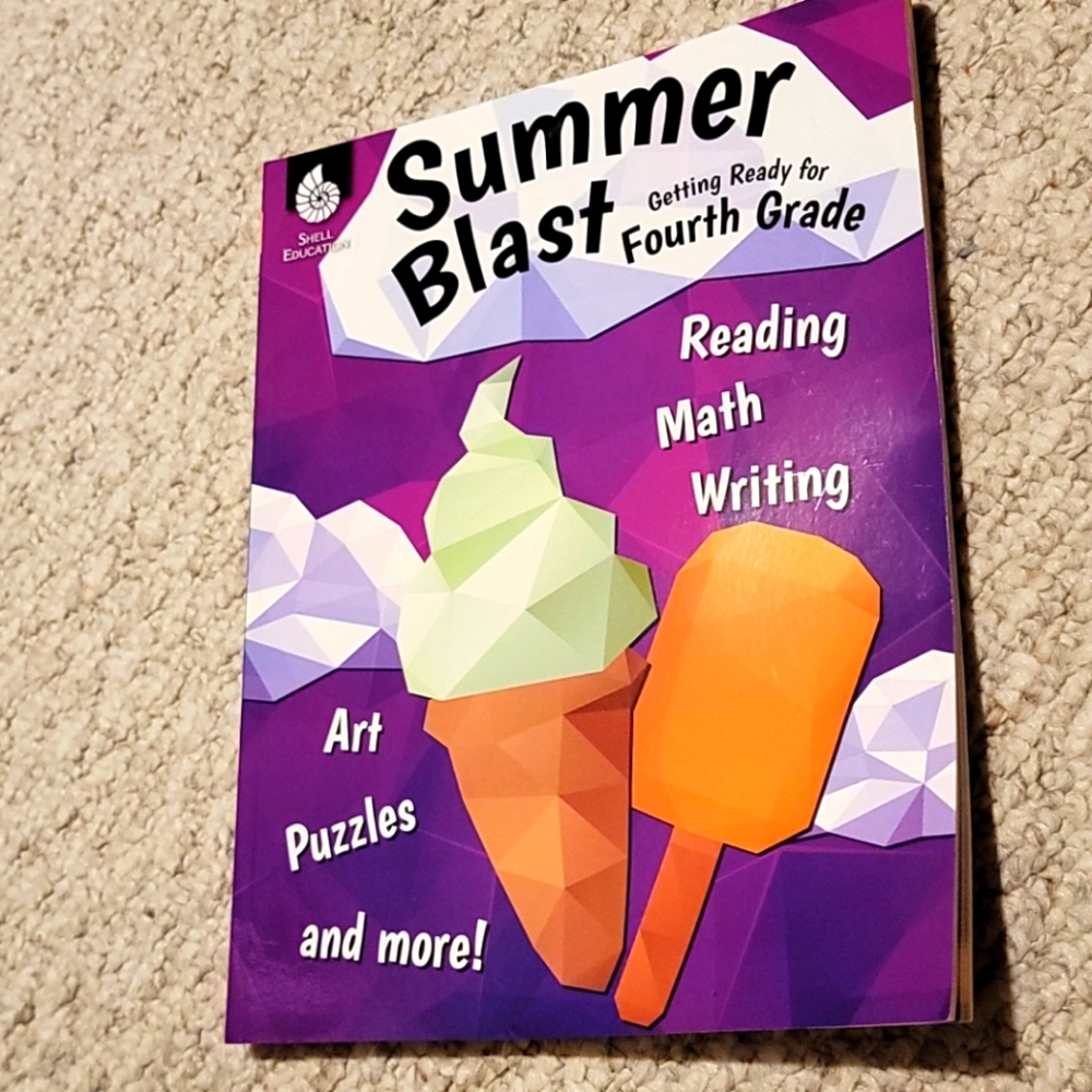 Summer Blast (Grade 3-4) Workbook